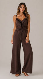 Women’s Thin Strap Wide Leg Jumpsuit