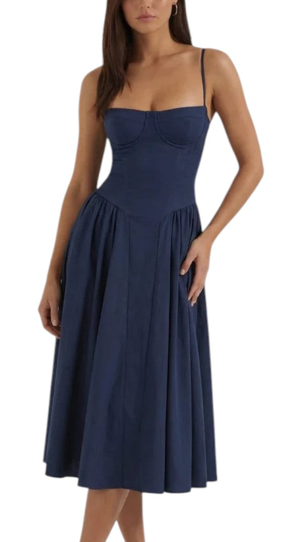 Women's Thin Strap A-Line Dress