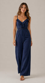 Women’s Thin Strap Wide Leg Jumpsuit