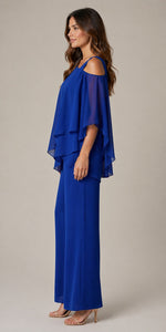 Women’s Asymmetric Layered Top Pants Set