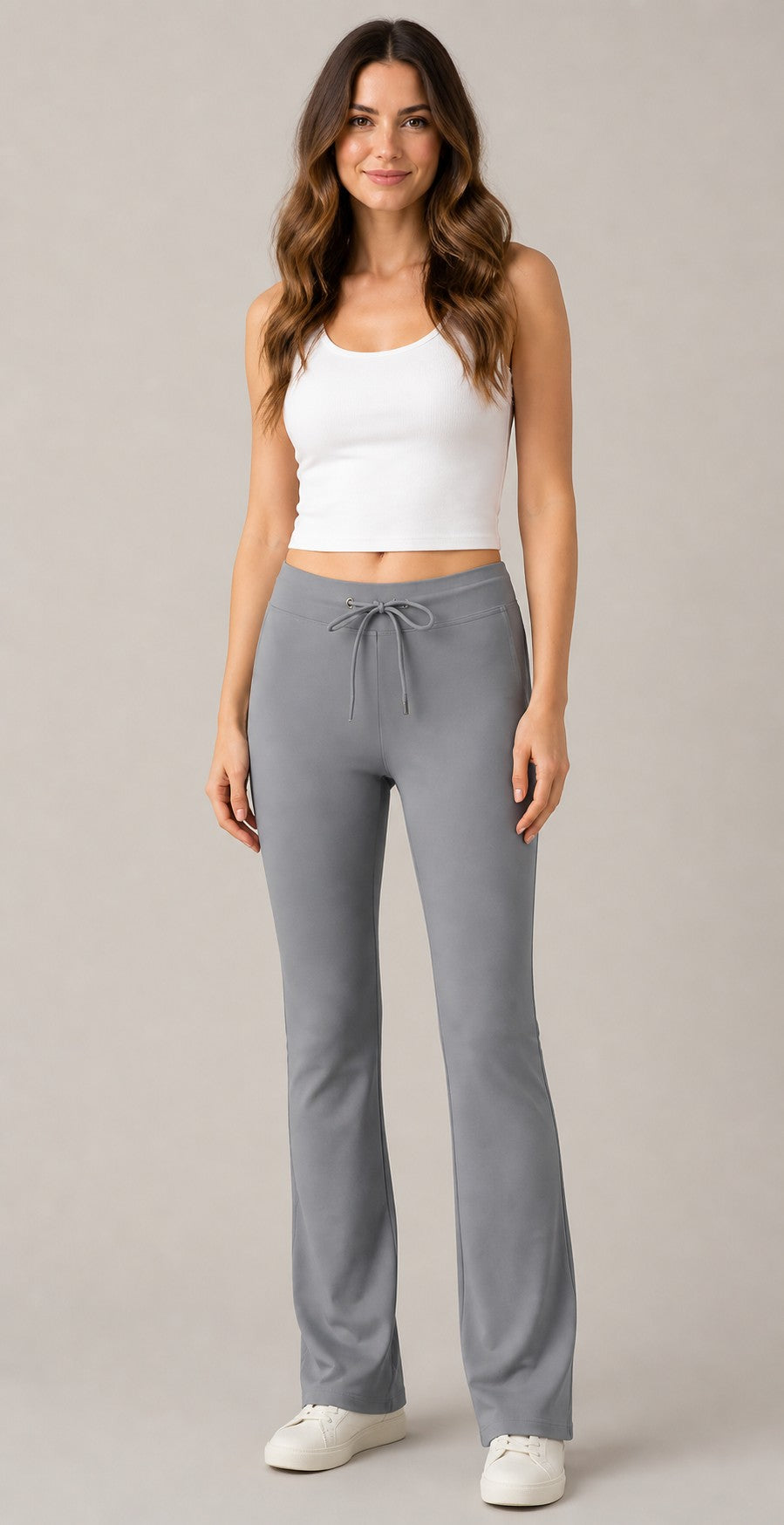 Womens Bell-Bottom Yoga Pants