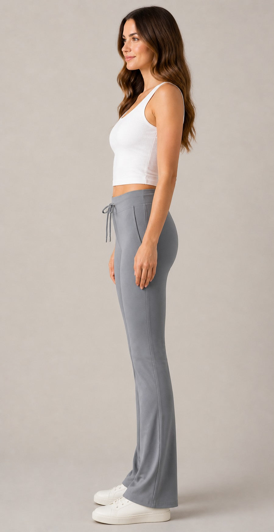 Womens Bell-Bottom Yoga Pants