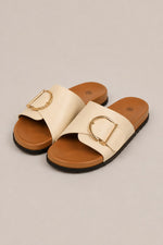 Women’s Buckle Slide Sandals