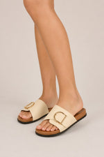 Women’s Buckle Slide Sandals