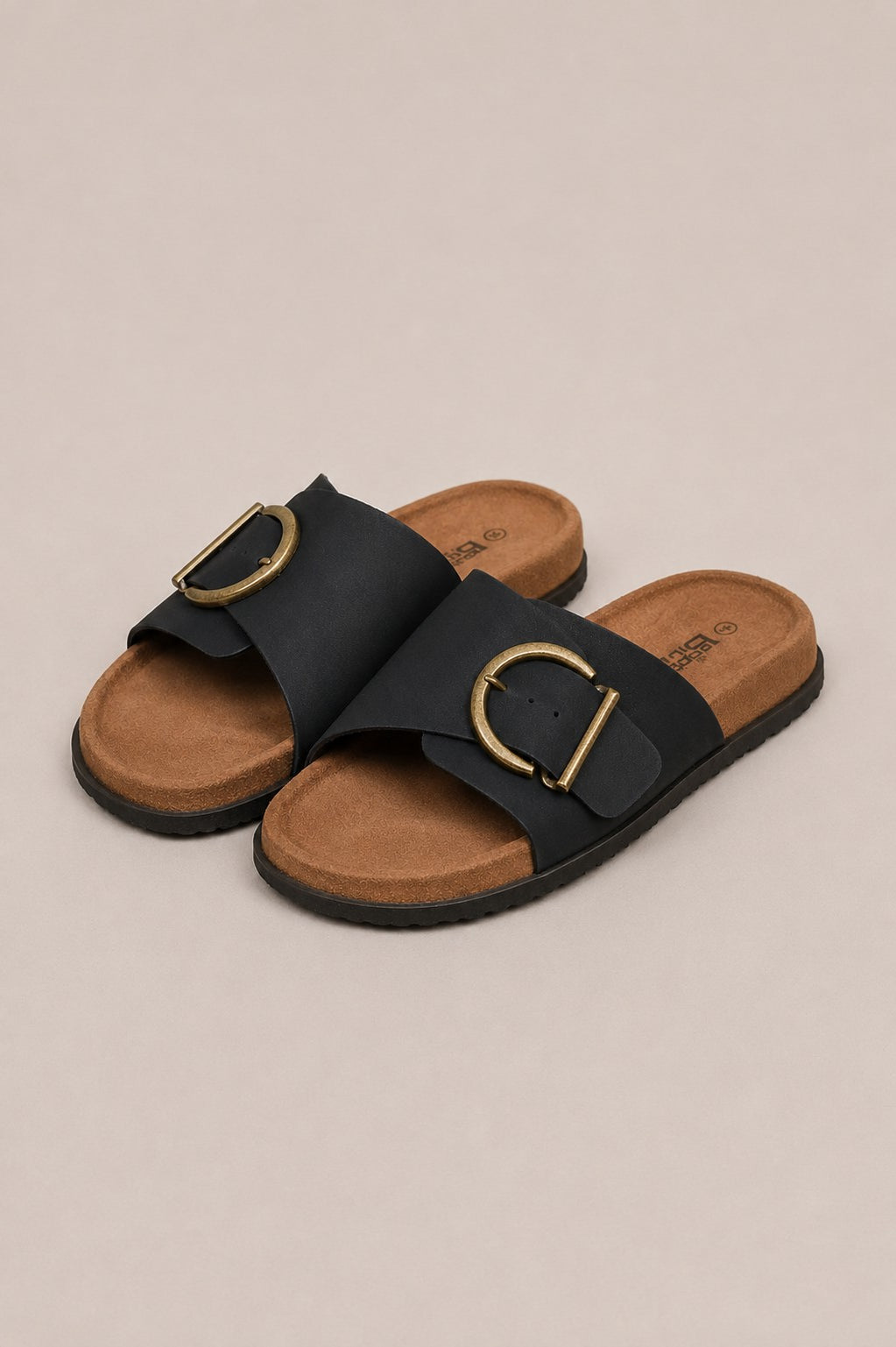 Women’s Buckle Slide Sandals
