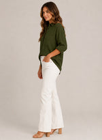 Women's Button Down Long Sleeve Shirt
