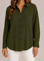 Women's Button Down Long Sleeve Shirt