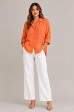 Women's Button Down Long Sleeve Shirt