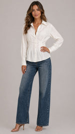 Women’s Button Front Long Sleeve Shirt