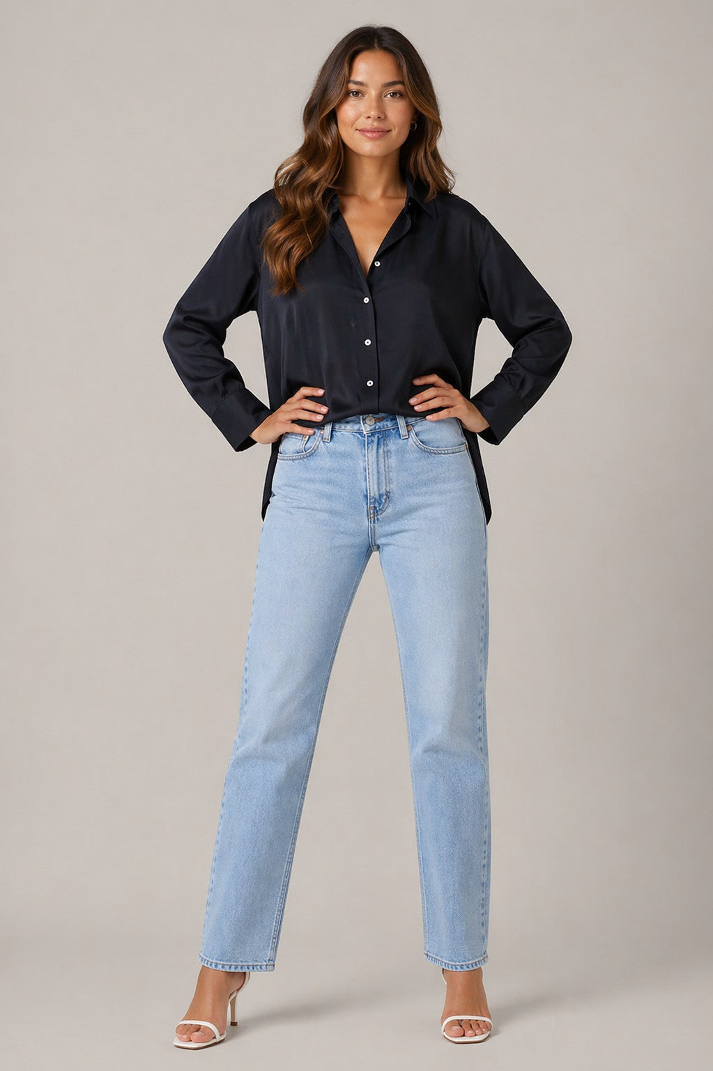 Women’s Button-Up Long Sleeve Shirt