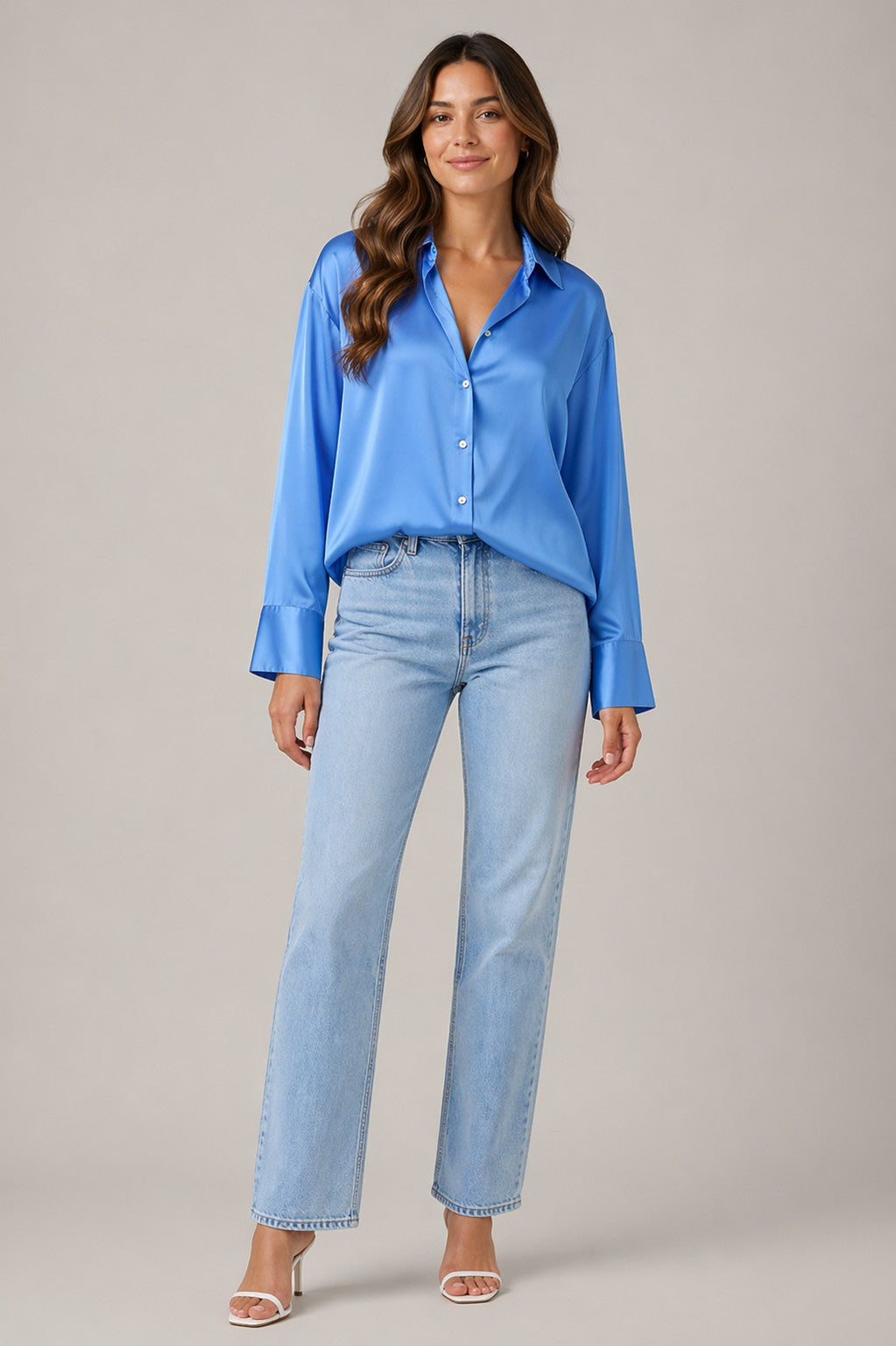 Women’s Button-Up Long Sleeve Shirt