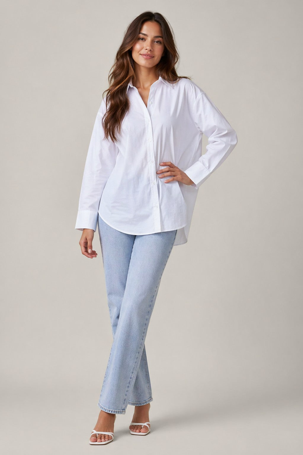 Women’s Button-Up Long Sleeve Shirt