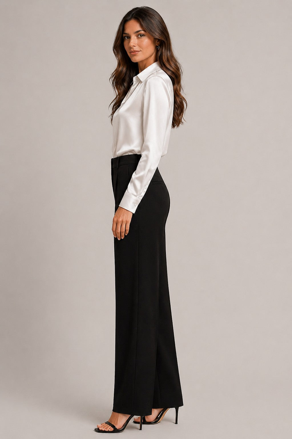 Women’s Cowl Neck Long Sleeve Blouse