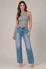 Women’s Cropped Sleeveless Tank Top