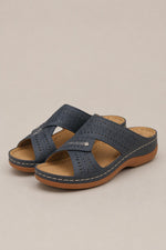 Women's Cutout Slide Sandals