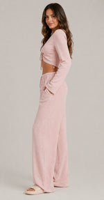 Women’s Drawstring Wide Leg Pants