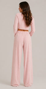 Women’s Drawstring Wide Leg Pants