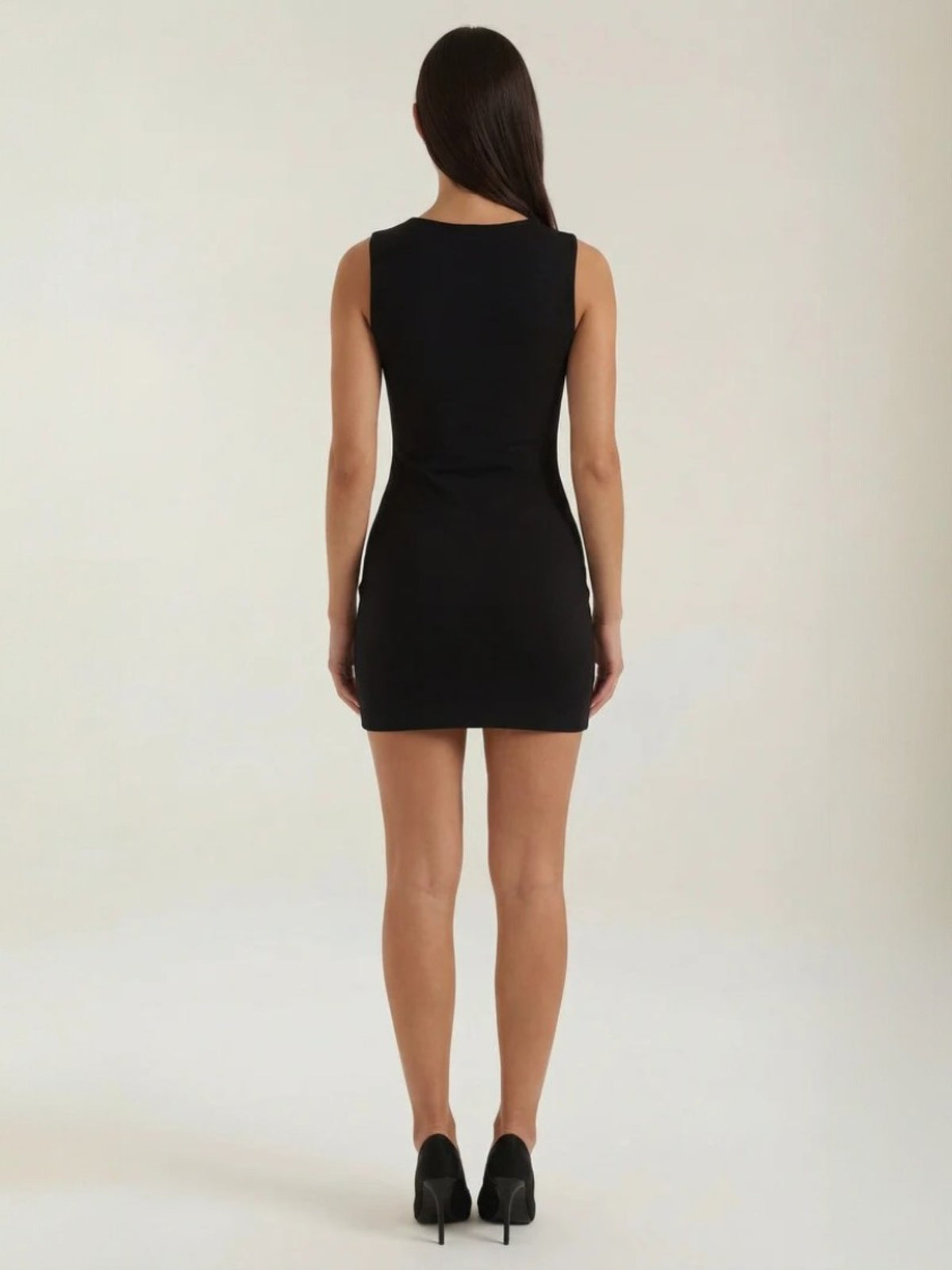 Women's Fitted Sleeveless Mini Dress