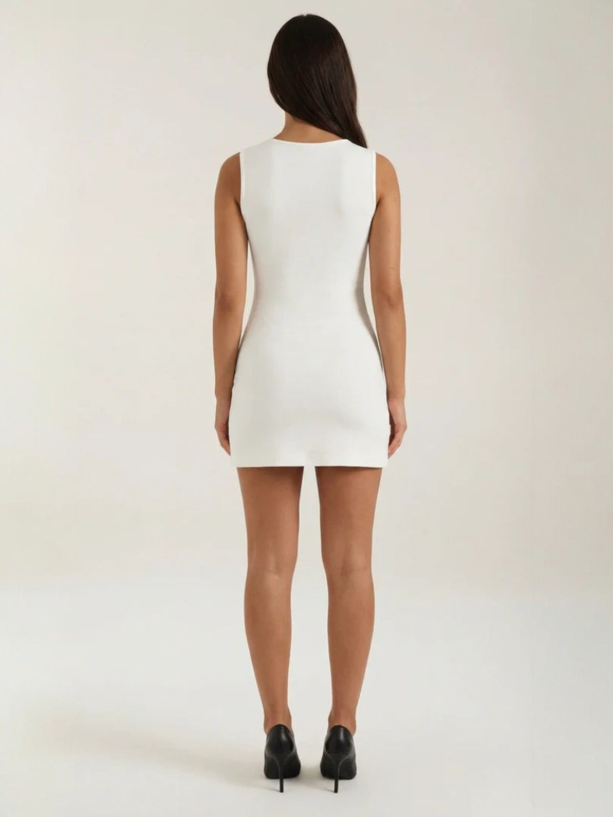 Women's Fitted Sleeveless Mini Dress