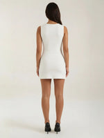 Women's Fitted Sleeveless Mini Dress