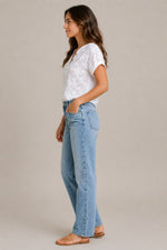 Women’s Floral Print Short Sleeve Blouse