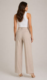 Women’s Front Pleats Wide Leg Pants