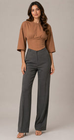 Women’s Half Sleeve Corset Style Blouse