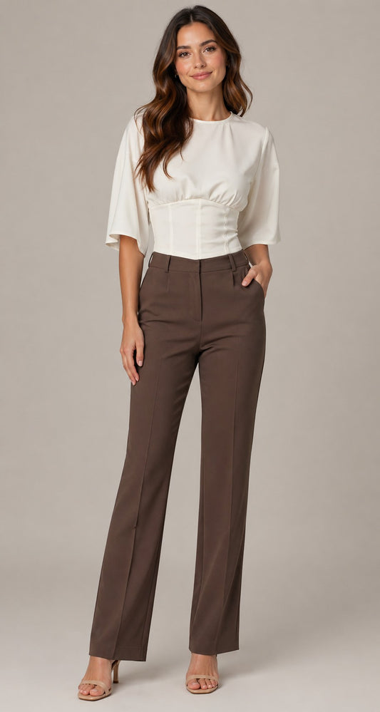 Women’s Half Sleeve Corset Style Blouse
