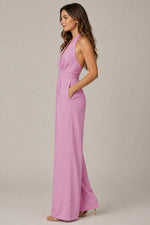 Women’s Halter Neck Sleeveless Jumpsuit
