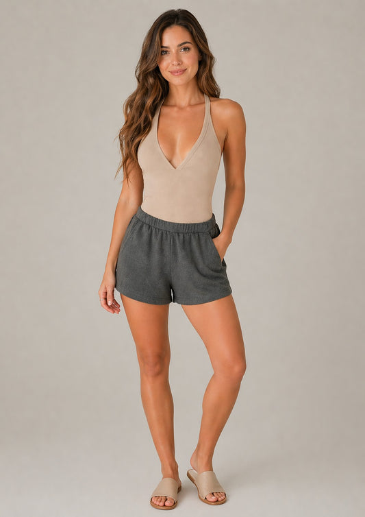Women’s Halter V-Neck Top