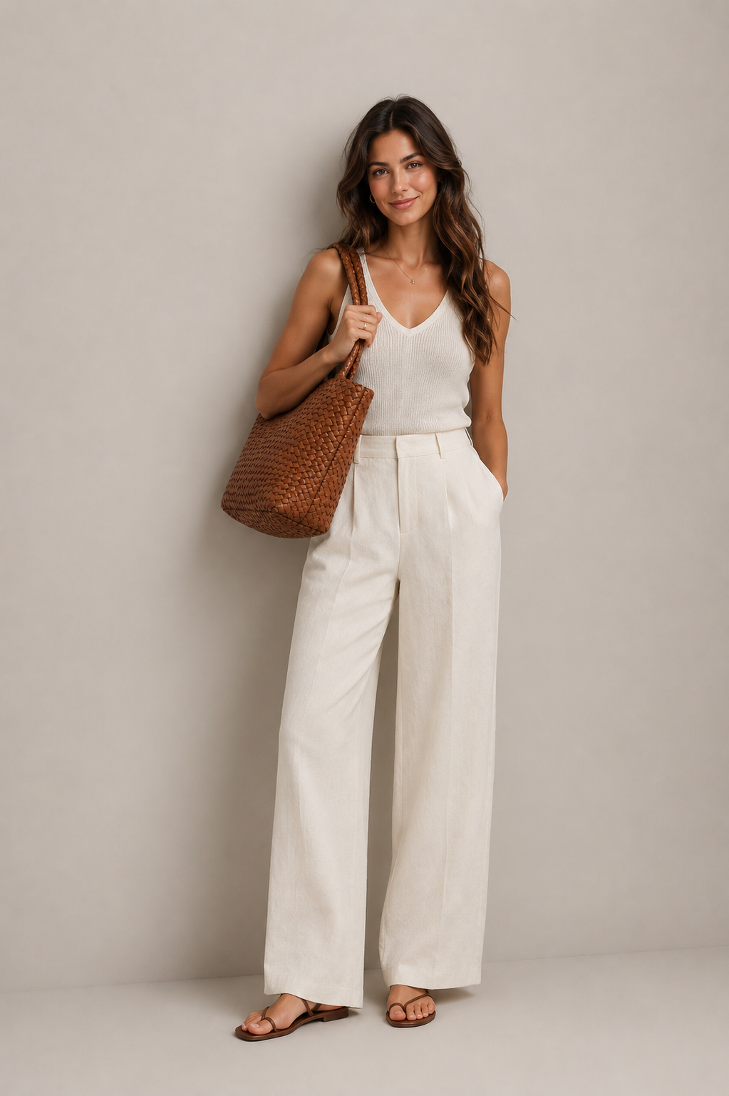 Women's Handwoven Large Capacity Shoulder Bag