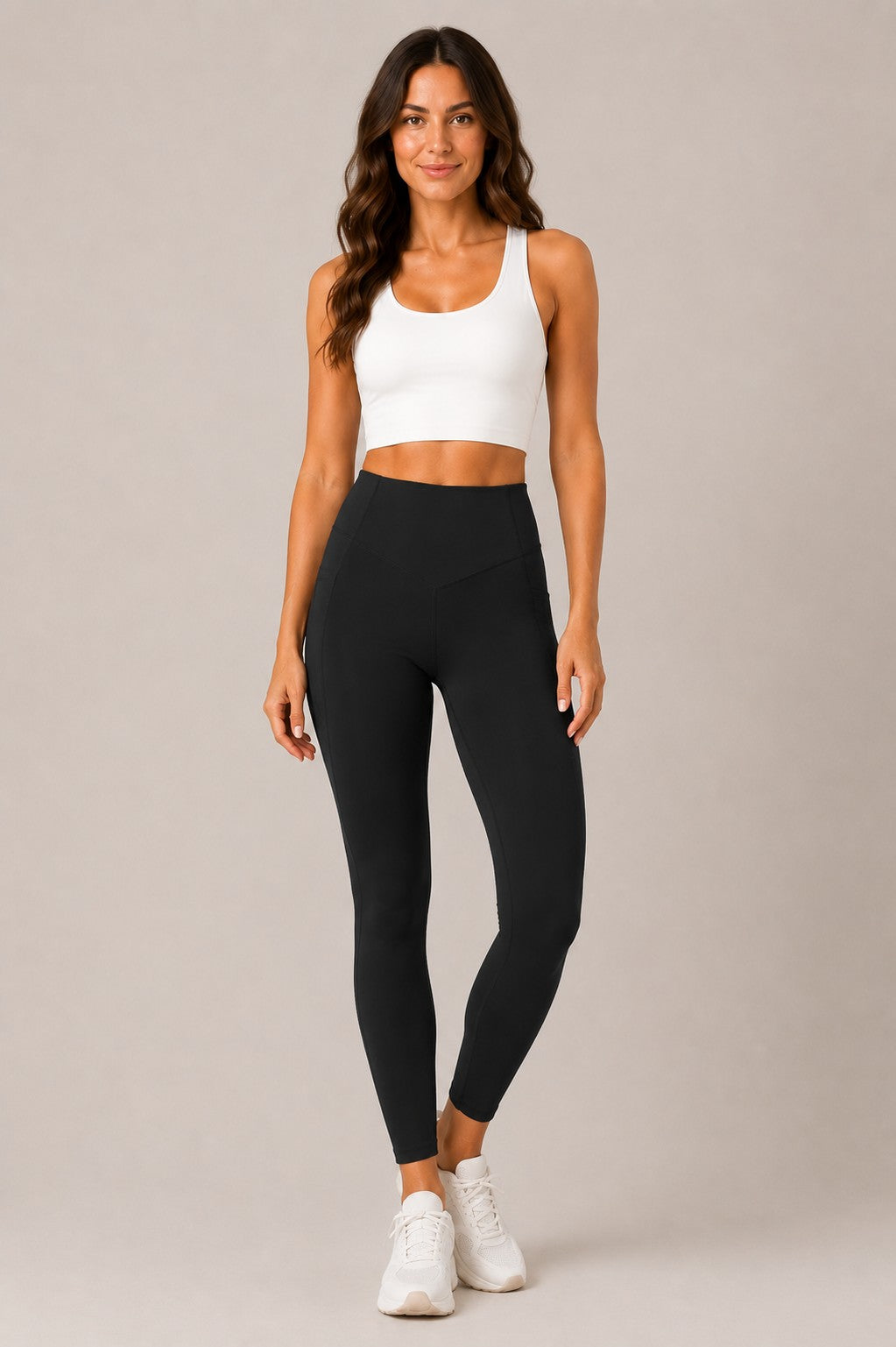Women’s High Waist Leggings with Side Pockets