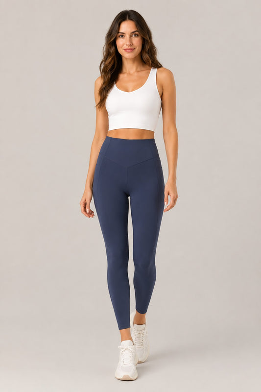 Women’s High Waist Leggings with Side Pockets