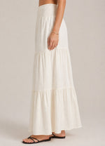 Women’s High Waist Tiered Maxi Skirt