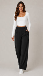 Women’s High Waist Wide Leg Pants