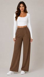 Women’s High Waist Wide Leg Pants