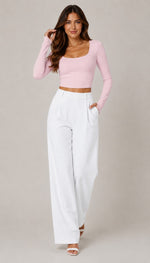 Women’s High Waist Wide Leg Pants