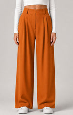 Women's High Waisted Wide-Leg Pants