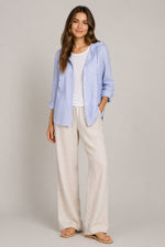 Women’s Hooded Button-Up Long Sleeve Shirt