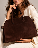 Women's Large Structured Tote Bag - Top Handle