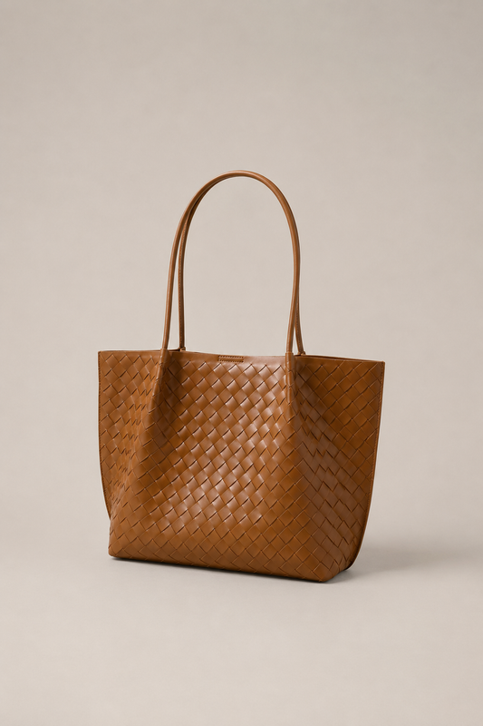 Woven Tote Bag for Women – Large Braided Shoulder Bag