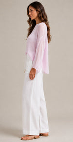 Women's Lightweight Open-Knit Sweater