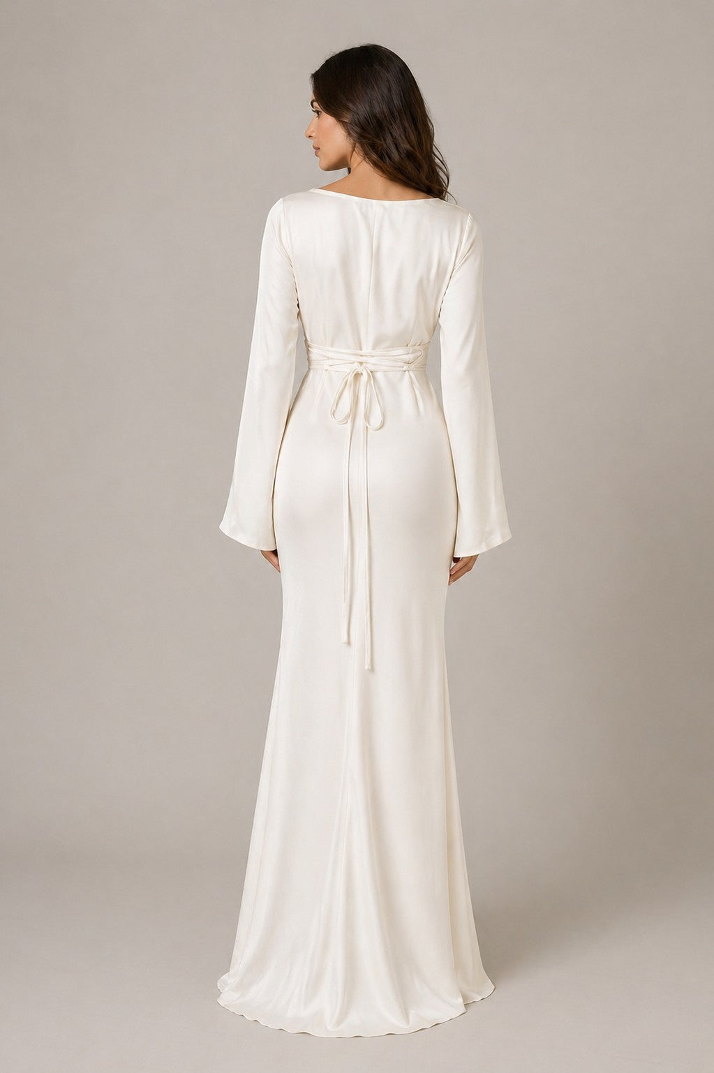 Women’s Long Sleeve Boat Neck Maxi Dress