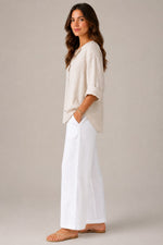 Women’s Long Sleeve Button-Front Shirt
