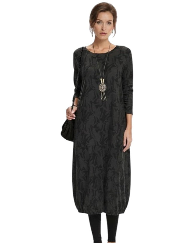 Women's Long Sleeve Pocket Dress