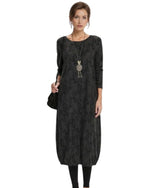 Women's Long Sleeve Pocket Dress