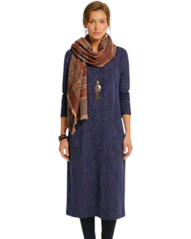 Women's Long Sleeve Pocket Dress