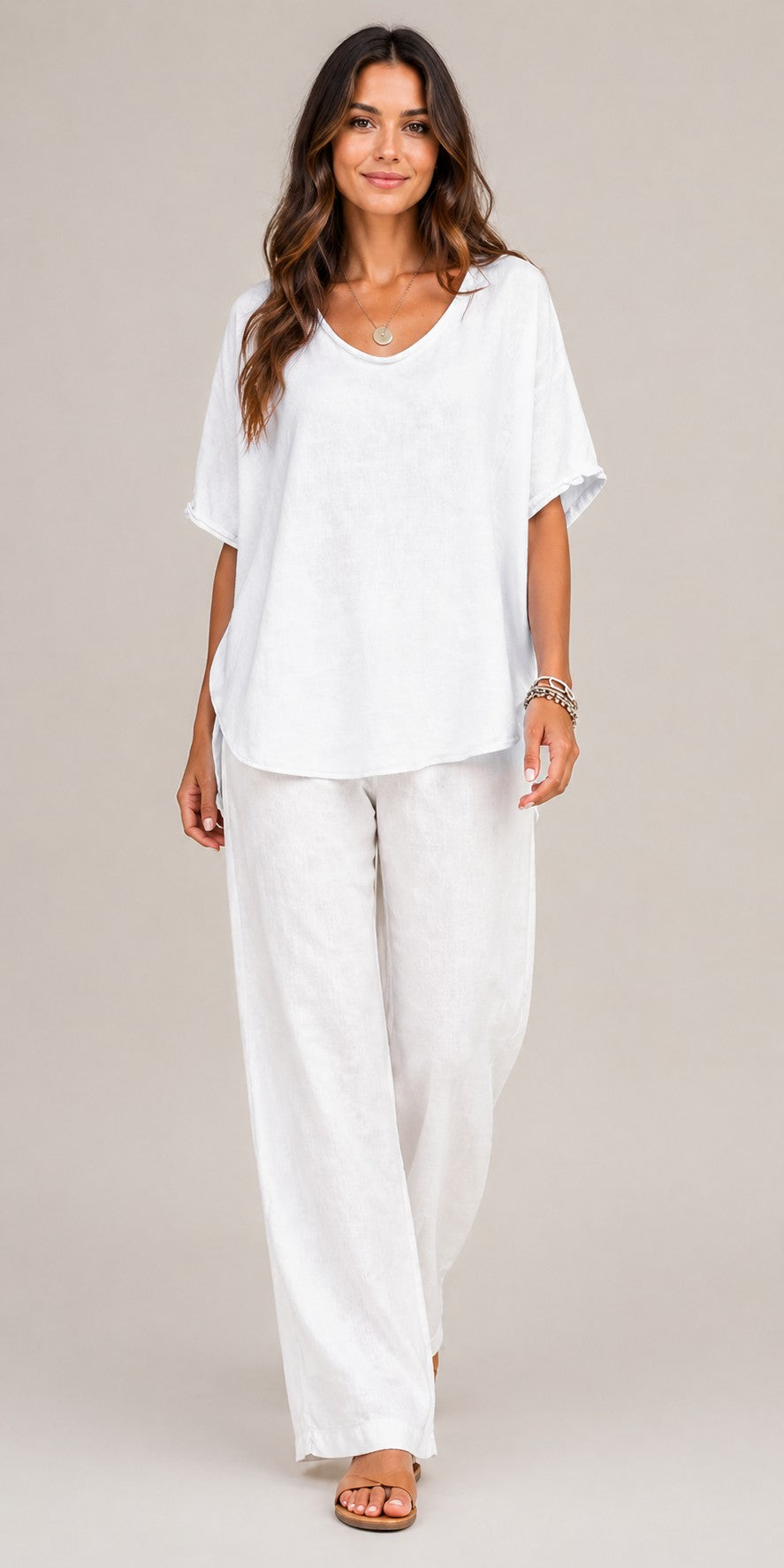 Women’s Loose Fit Short Sleeve Blouse