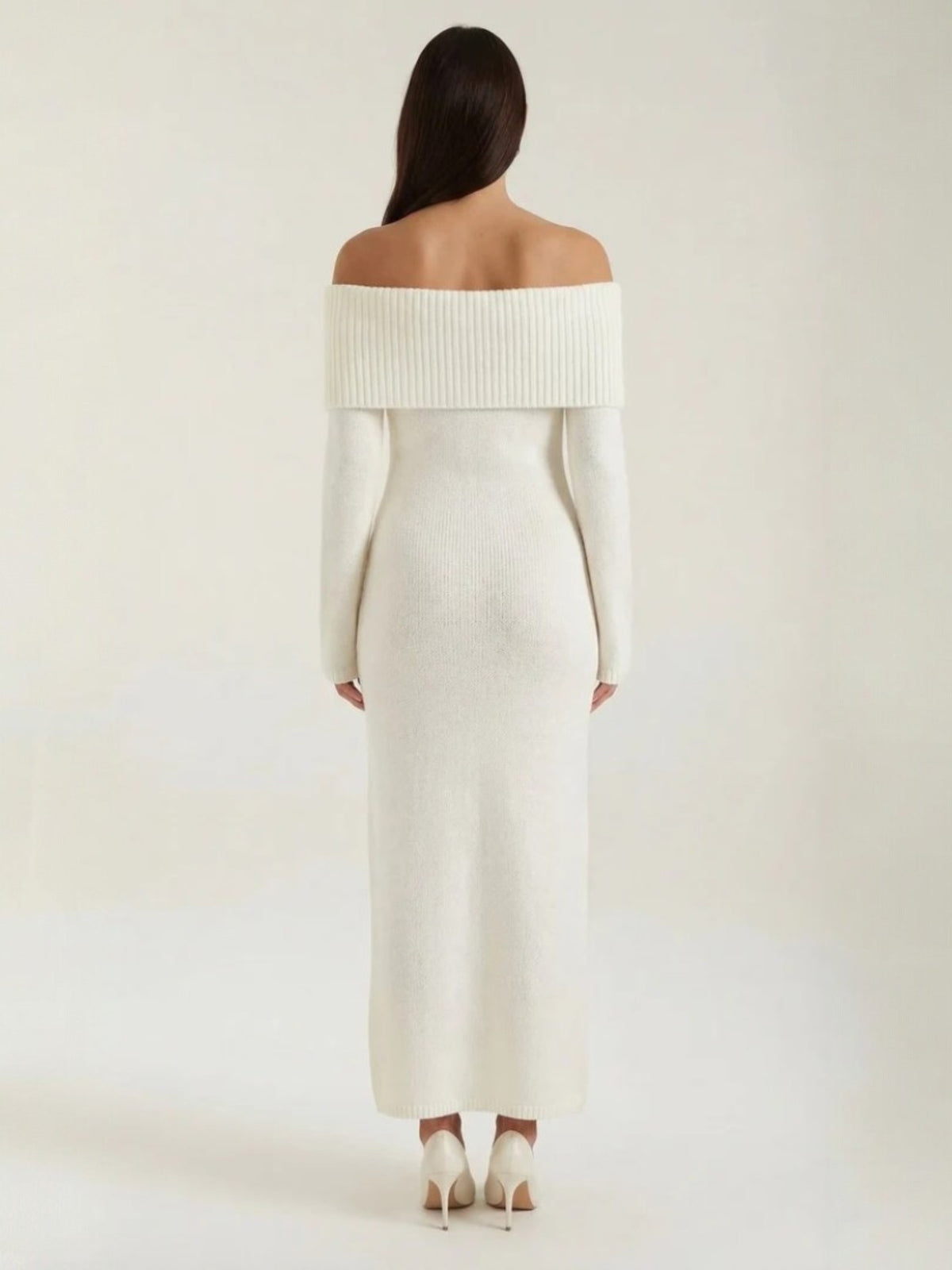 Women's Off Shoulder Long Sleeve Dress