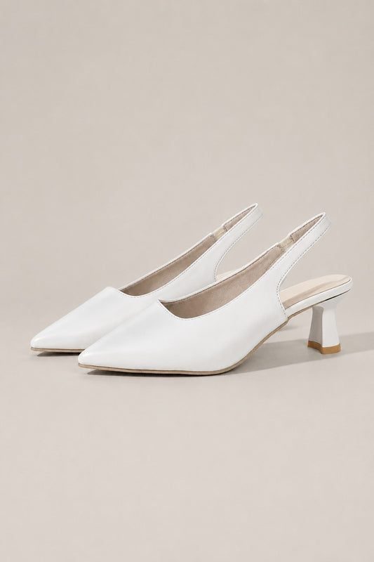 Women’s Pointed Toe Slingback Heels